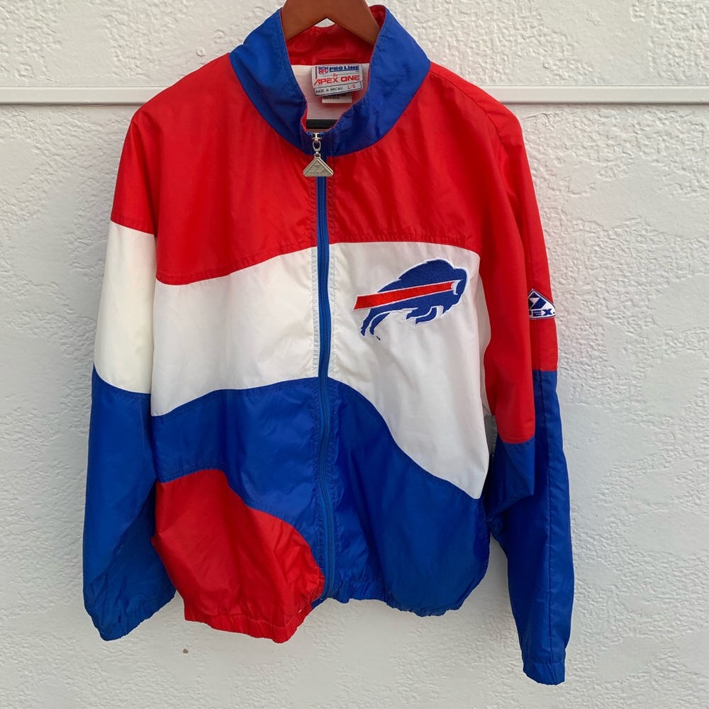 Vintage Apex Buffalo Bills Windbreaker